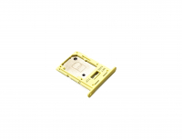 originální držák SIM + držák paměťové karty pro Samsung A155F Galaxy A15 LTE yellow