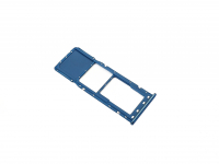 originální držák SIM + držák paměťové karty pro Samsung A505F Galaxy A50 Single SIM blue