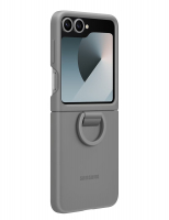 originální pouzdro Samsung Silicone Case pro Samsung F741B Galaxy Z Flip6 5G, F761B Galaxy Z Flip7 FE 5G šedá