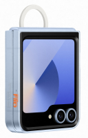 originální pouzdro Samsung Clear Case pro Samsung F741B Galaxy Z Flip6 5G transparent