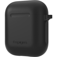 Spigen pouzdro pro Apple AirPods (1. gen.) 2016, AirPods (2. gen.) 2019 black