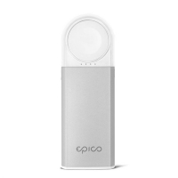 powerbanka Epico Power Bar 10,5W 5200mAh pro Apple Watch silver