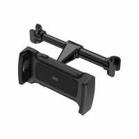držák XO C93 s instalací do opěrky automobilu pro  telefony a tablety 12.9 black