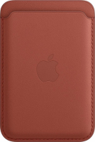 Originální peněženka Apple Leather Wallet MagSafe brown