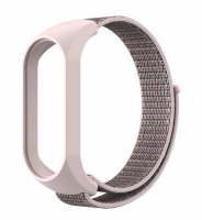 Jekod výměnný nylonový pásek pro Xiaomi Mi Band 5, Mi Band 6, Mi Band 7 pink