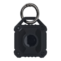 Pouzdro Hydro Holder s karabinou pro Apple AirTag black