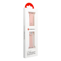 Forcell F-Design FA01 silikonový pásek pro Apple Watch Series 1, 2, 3, 4, 5, 6, 7, 8, 9, 10, SE, SE 2, Ultra, Ultra 2 42, 44, 45, 46, 49mm pink