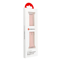 Forcell F-Design FA01 silikonový pásek pro Apple Watch Series 1, 2, 3, 4, 5, 6, 7, 8, 9, SE, SE 2 38, 40, 41mm pink