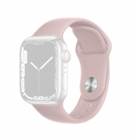 Forcell F-Design FA01 silikonový pásek pro Apple Watch Series 1, 2, 3, 4, 5, 6, 7, 8, 9, SE, SE 2 38, 40, 41mm růžová