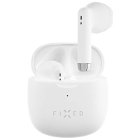bezdrátová TWS sluchátka Fixed Pods white