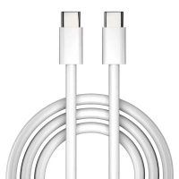 originální datový kabel Honor USB-C / USB-C SuperCharge 6A white 1m