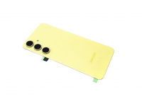 originální kryt baterie Samsung S721B Galaxy S24 FE 5G včetně sklíčka kamery yellow