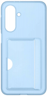 originální pouzdro Samsung Card Slot Cover blue  pro Samsung A266B Galaxy A26 5G