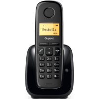 bezdrátový telefon Siemens Gigaset A180 black CZ