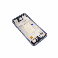 originální LCD displej + sklíčko LCD + dotyková plocha + střední rám Samsung A356B Galaxy A35 5G černá