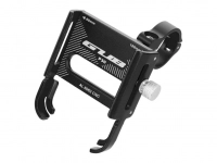 Kovový držák na kolo a motorku GUB P30 Aluminium black pro telefony do 6.8