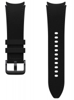 originální výměnný pásek Samsung Hybrid Leather Band M/L black pro Galaxy Watch FE, Watch7, Watch6, Watch6 Classic, Watch5, Watch5 Pro, Watch4, Watch4 Classic 40, 41, 42, 43, 44mm