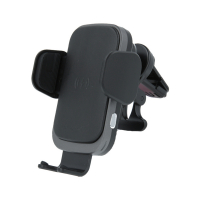 magnetický držák do mřížky auta s bezdrátovým nabíjením Swissten S-GRIP W2-AV5 15W černá