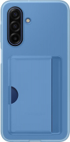 originální pouzdro Samsung Card Slot Case pro Samsung A175F Galaxy A175F LTE, A176B Galaxy A17 5G modrá