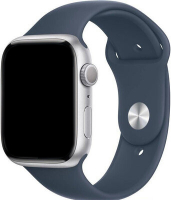 Apple Watch Series 9 GPS + Cellular 41mm Silver Aluminium + Storm Blue Sport Band M/L CZ
