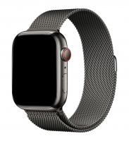 Apple Watch Series 8 GPS + Cellular 41mm Graphite Stainless Steel + Graphite Stainless Steel Milanese Loop CZ