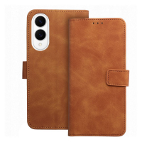 ForCell pouzdro Tender Book pro Samsung S937B Galaxy S25 Edge hnědá