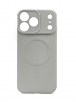 Jekod pouzdro Silicone Mag Cover pro Apple iPhone 17 Pro Max šedá