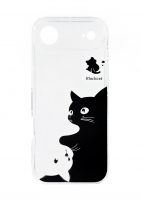 Jekod pouzdro Ultra Trendy Cat pro Apple iPhone Air transparentní