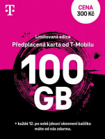 Twist Předplacená SIM karta Limitovaná edice 100GB 2025