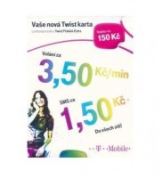Twist SIM karta Přátelé Extra kredit 200,-