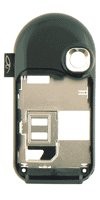originální střední rám Nokia 7373 black chrome