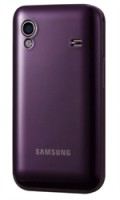 originální kryt baterie Samsung S5830 Galaxy Ace včetně sklíčka kamery purple