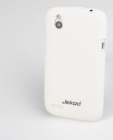 Jekod zadní kryt pro HTC Desire V, Desire X bílá + ochr.folie