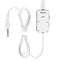 originální audio adaptér Nokia AD-54 white