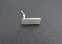 originální krytka USB konektoru Sony ST27i Xperia Go white