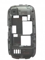 originální střední rám Nokia Asha 200 black