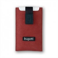 Bugatti Pouzdro kožené FunCase red/white vel. M