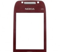 originální sklíčko LCD Nokia E75 red