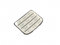 originální klávesnice Nokia 6700c silver gloss