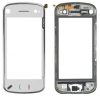 originální přední kryt + dotyková plocha Nokia N97 white