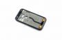 originální přední kryt + střední rám + UI deska klávesnice Samsung i9000 Galaxy S metallic black