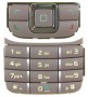 originální klávesnice Nokia 6111 vrchní + spodní pink