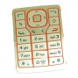 originální klávesnice Nokia N76 vnitřní red