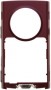 originální zadní kryt Nokia N95 red