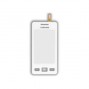 originální sklíčko LCD + dotyková plocha Samsung S5260 Star 2 white