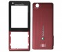 originální přední kryt + kryt baterie Sony Ericsson Naite J105i ginger red