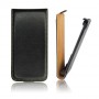 ForCell pouzdro Slim Flip black pro Nokia 303