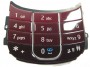 originální klávesnice Nokia 3600s spodní red
