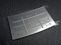 originální klávesnice spodní Nokia X3 silver