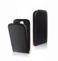 ForCell pouzdro Slim Flip black pro LG E430 Optimus L3 II